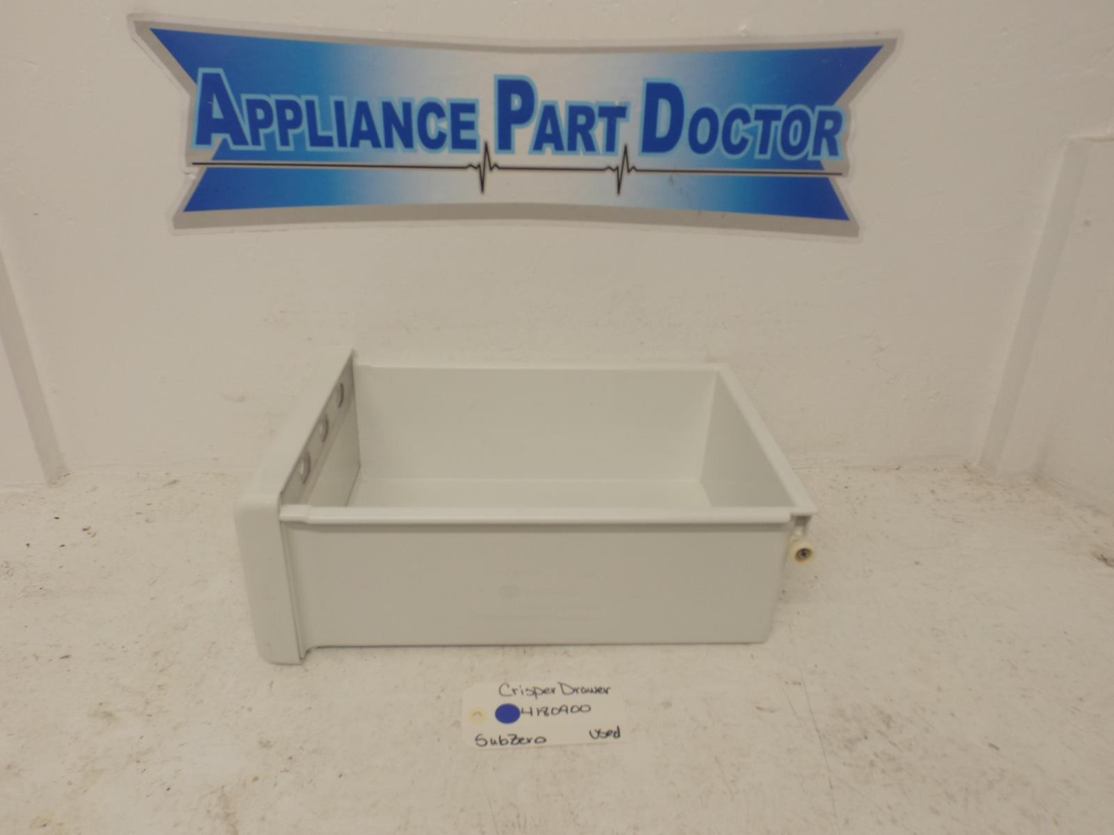 SubZero Refrigerator 4180900 Fits Model #532 Crisper Drawer Used SubZero Refrigerator 4180900 Fits Model #532 Crisper Drawer Used